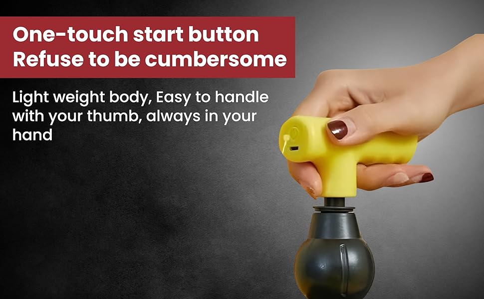 Mini Facial Massage Gun | Electric Mini Professional Massage for Face, Neck, and Body | Portable Handheld Massager for Gym, Office, Travel & Muscle Relaxation | Compact & Rechargable