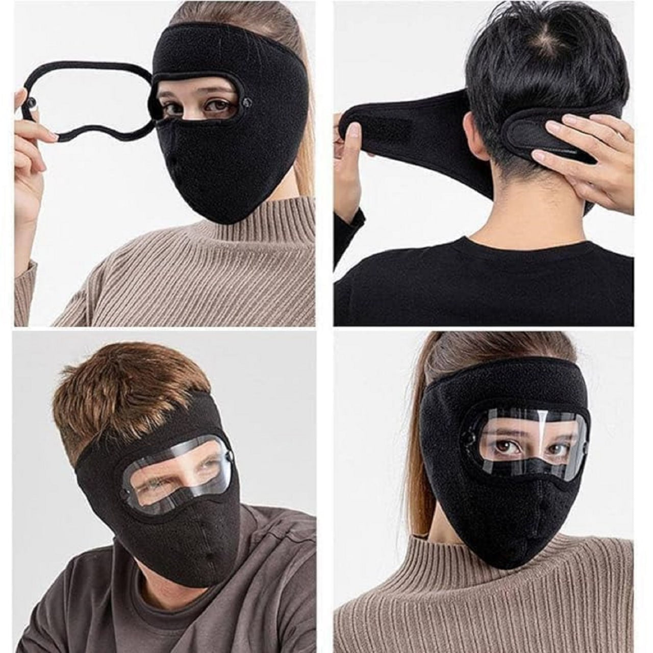 WINTER FACE MASK -  WIND PROOF FACE MASK | Face Protective Warm Mask For Bike Riders/outdoor Cycling